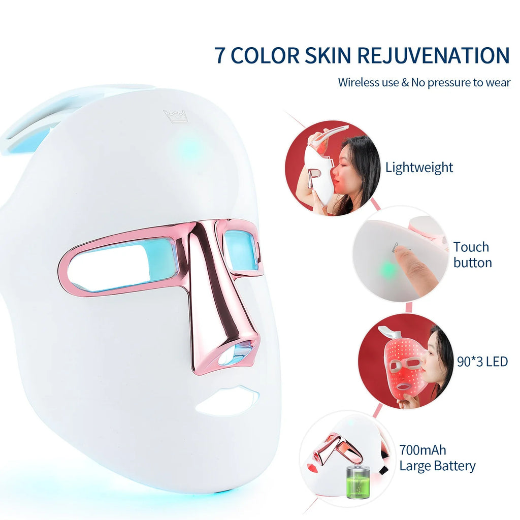 Seven Color Light Photon Rejuvenation Beauty Instrument image 1