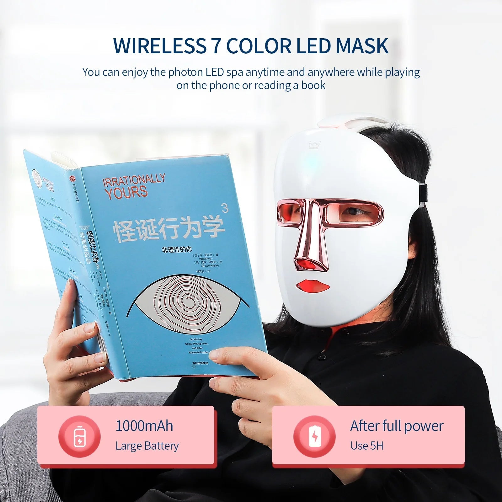 Seven Color Light Photon Rejuvenation Beauty Instrument image 2